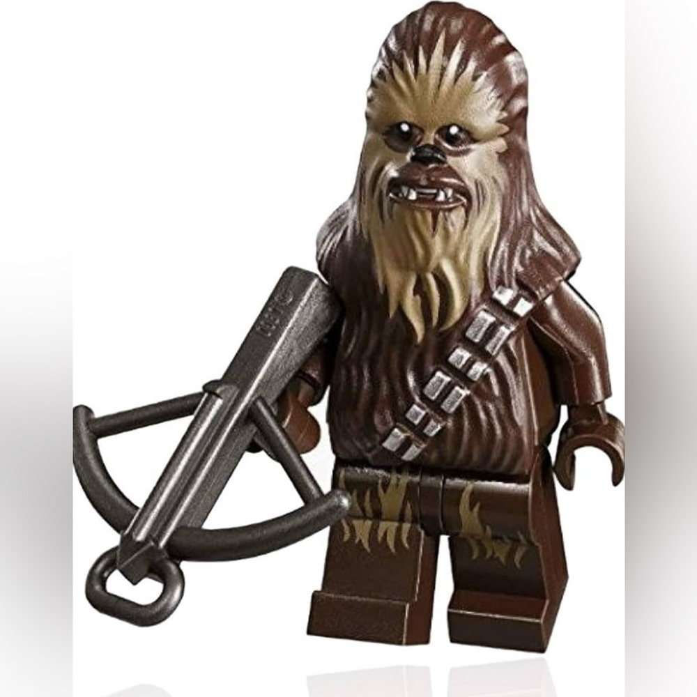 LEGO Star Wars Chewbacca Minifigure with crossbow
